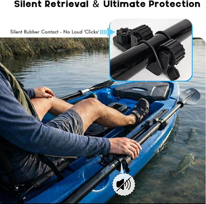 Soporte de remo para kayak con - Fishing Kayak Cart reseña y precio