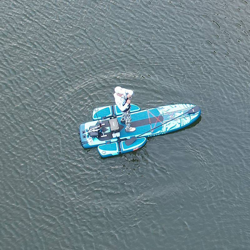 Pesca de dos plataformas flota - Fishing Kayak Paddle reseña y precio